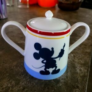 Disney Mickey sugar bowl with lid.